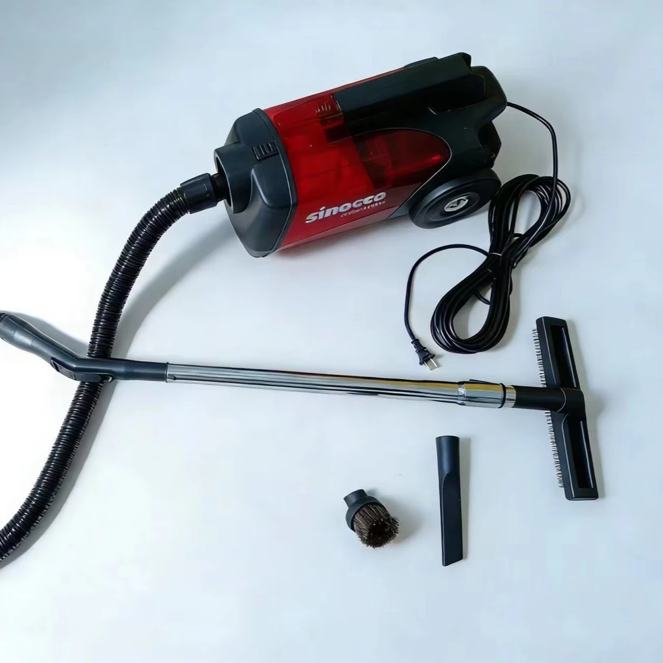 In Stock Clearance - High Power Commercial Canister Vacuum Cleaner with HEPA Filter Bag, Strong Suction for Heavy-Duty Use