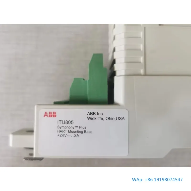 

8CH HART Analog Output Module with Mounting Base