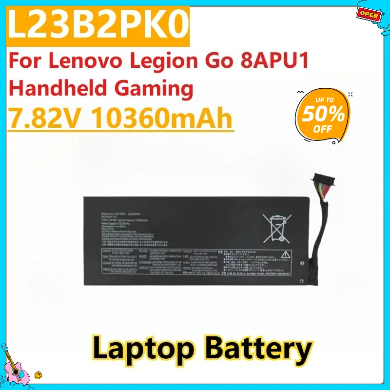 

New L23B2PK0 Replacement Battery 7.82V 10360mAh for Lenovo Legion Go 8APU1 Handheld Gaming