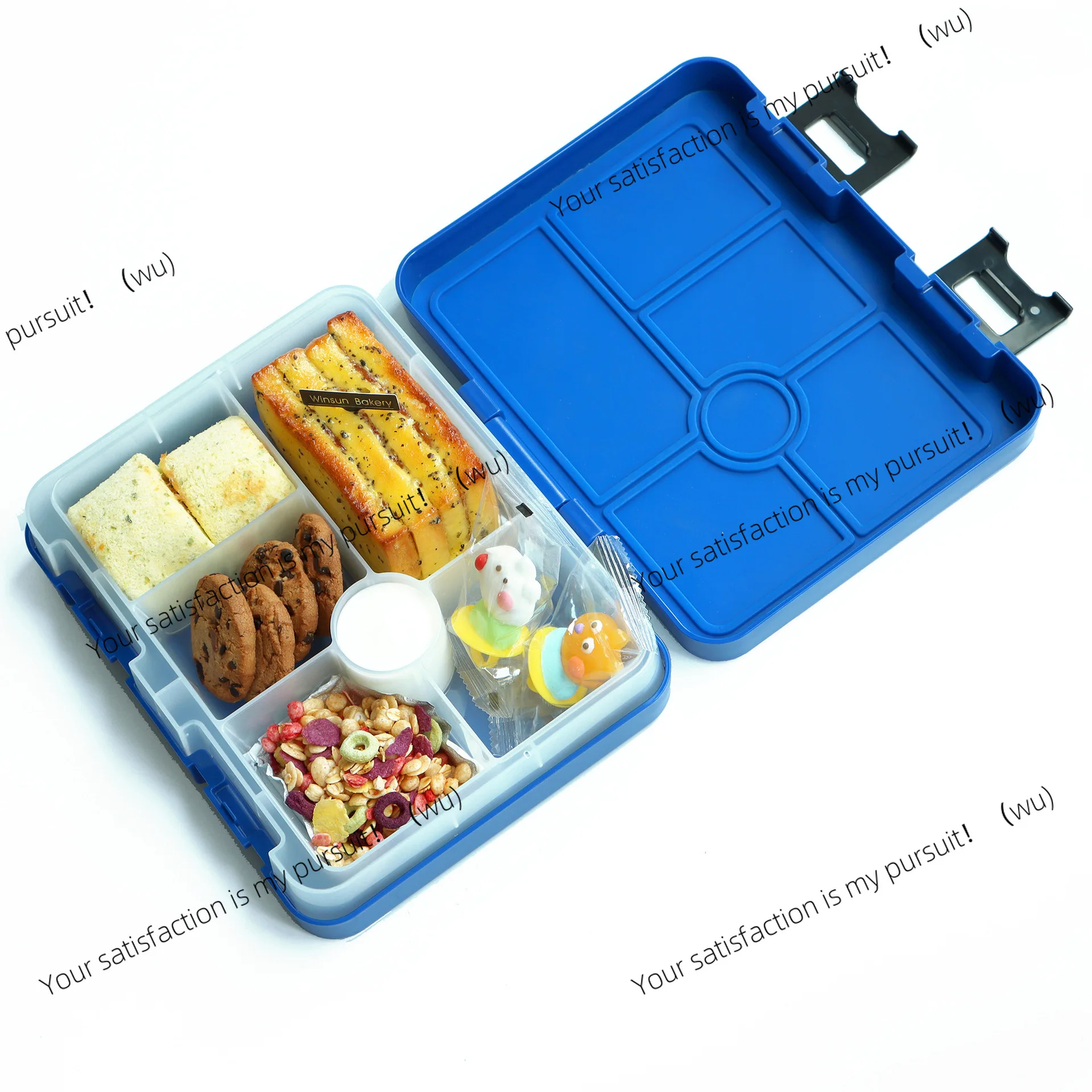 Lunch box Lunch box Student bento box Sandwich  European and American single layer