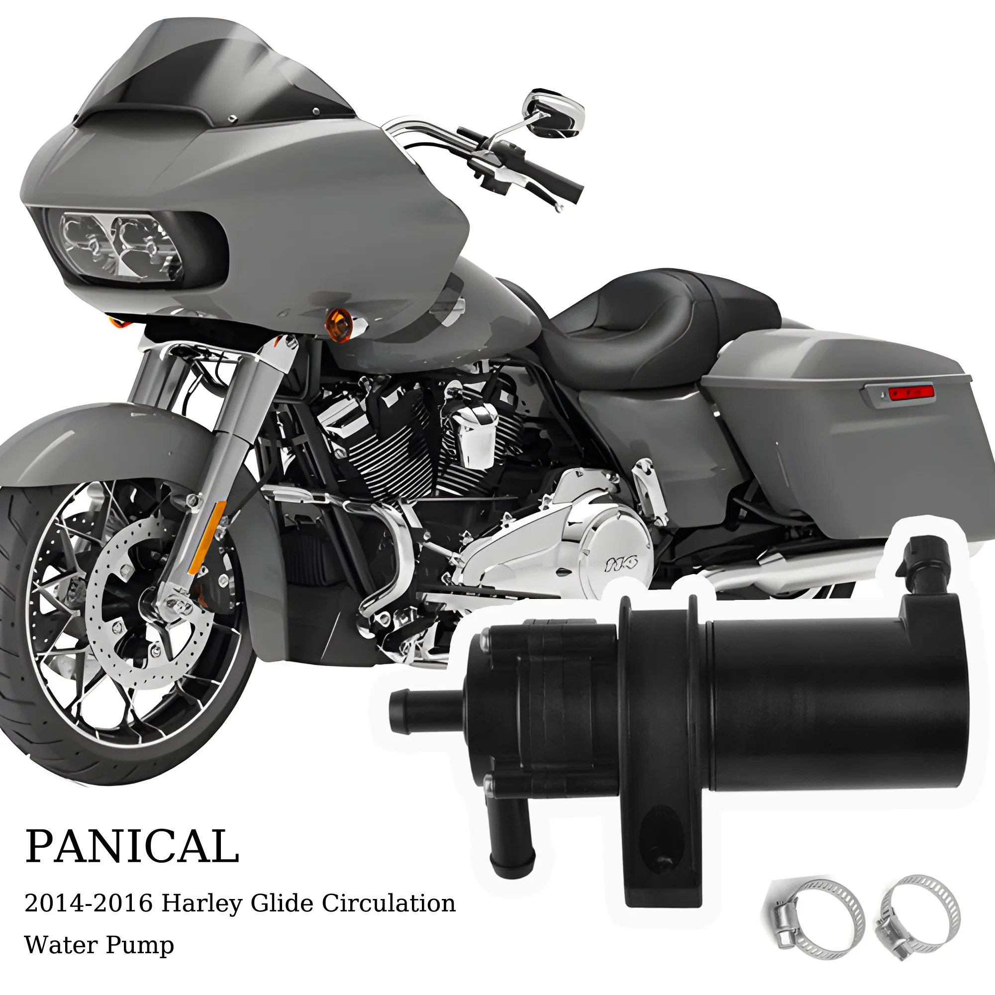 

PANICAL Harley water pump for Harley Gliding 2014-2016 Motorcycle engine water pump cooling water pump accessories Circulating