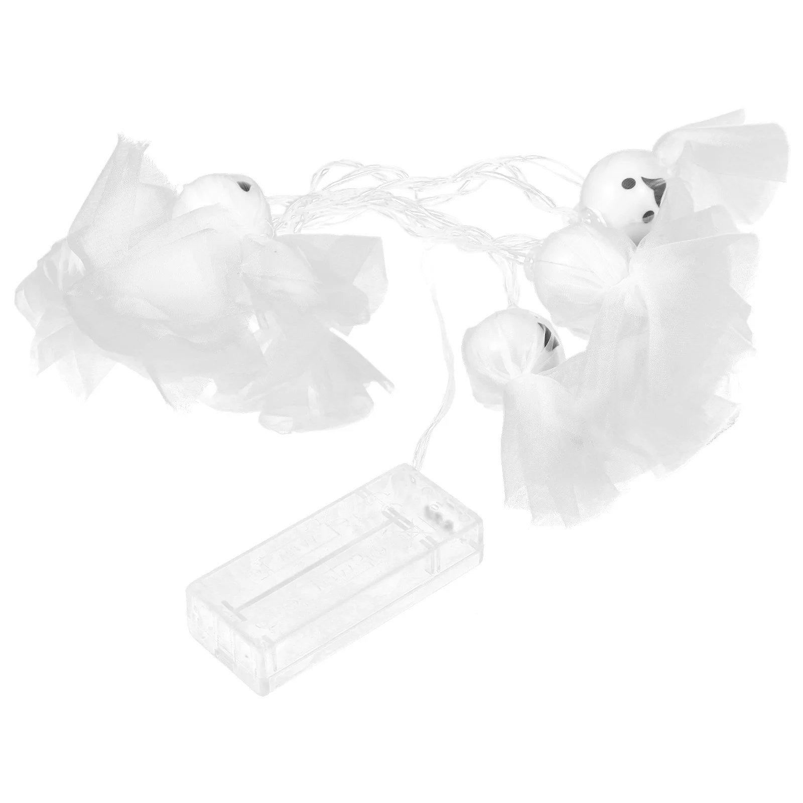 

Multipurpose Ghost String Lights for Halloween Party Decorations Indoor Outdoor Garden Wall Tree Haunted House Lighting Decor