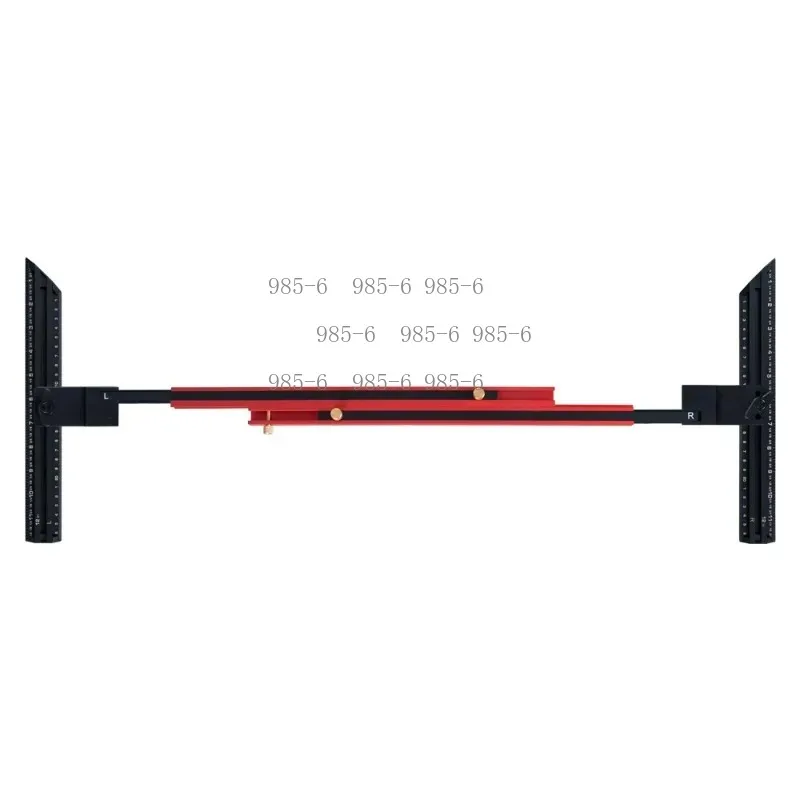 Aluminum Alloy Stair Measuring Ruler, Multifunctional Stair Tread Formwork Template Tool for Construction Layout