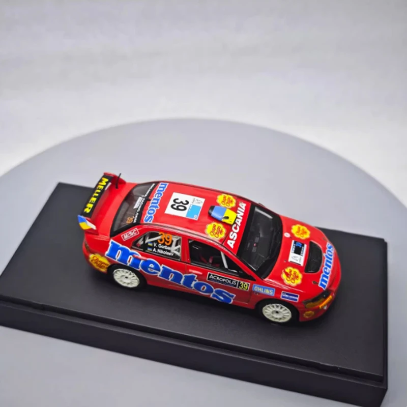 MOTORS 1:43 LANCER EVO IX Legierung Simulation Auto Modell Statische Sammlung Dekoriert Urlaub Geschenke Spielzeug