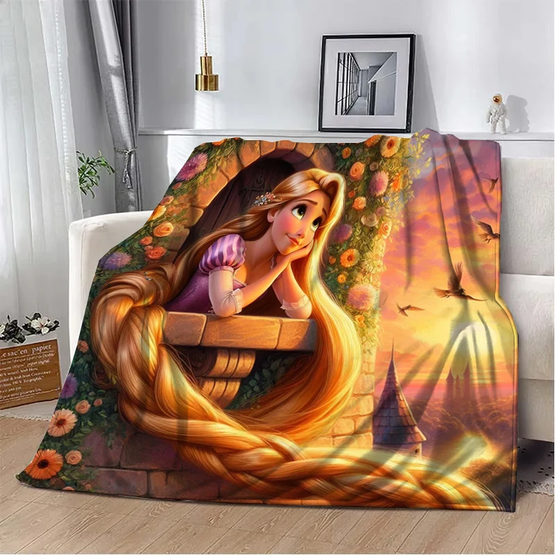 

31 Style Disney All Princess Blanket Soft Fluffy Cartoon Throw Children Plush Quilt Girl Kids Blankets for Sofa Bed Birth Gifts