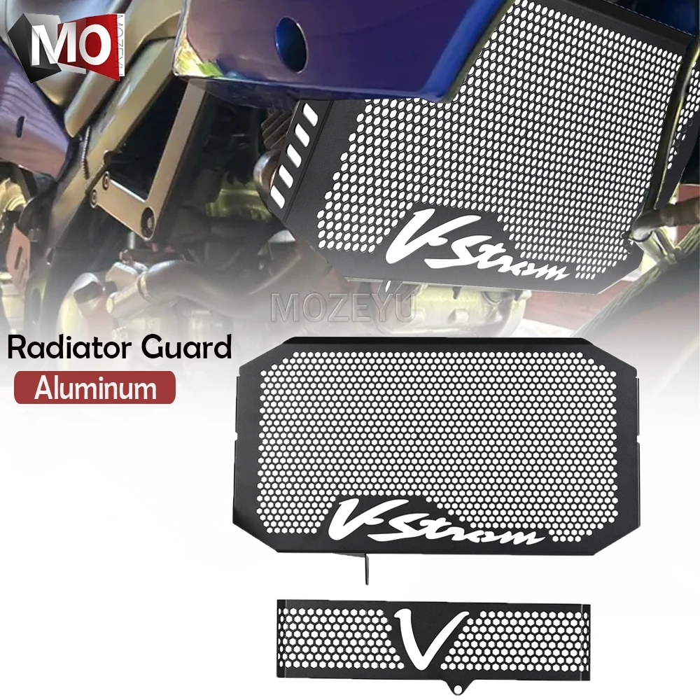 For Suzuki DL650 V-STROM DL 650 VSTROM V STROM 650 2004 - 2008 2009 2010 2011 Motorcycle Radiator Grille Guard Cover Protector