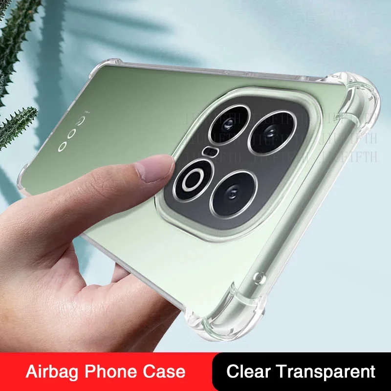 

Original Clear Phone Case For VIVO iQOO 13 5G Reno 10 13 Reno10 Reno15 Shockproof Silicone Airbag Classic Back Cover Funda Capa