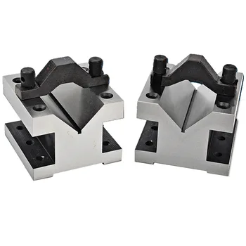 V block grounding pairs with clamp set perfect for round cavities and mechanical parts inspection maintenance