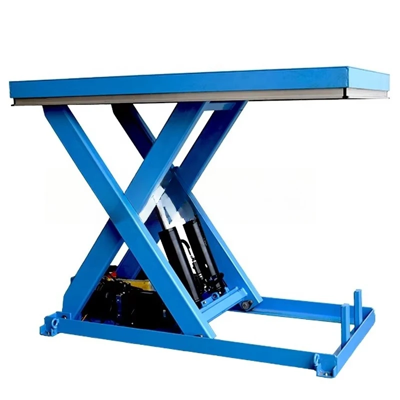 Fixed hydraulic lift installation platform lift table