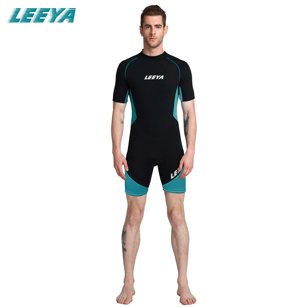 2023 nuovo 3MM Neoprene manica corta costume da bagno uomo protezione solare Snorkeling muta da Surf sport acquatici caldi muta da nuoto XL-6XL