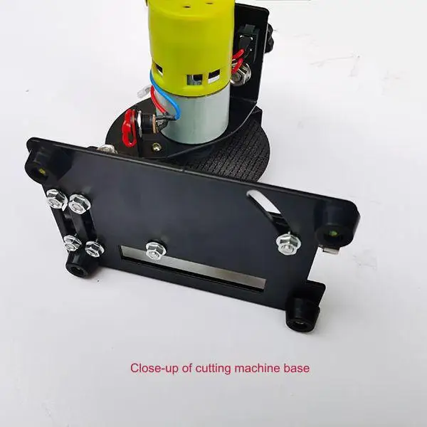 

Мини-циркулярная пила для металла с высоким крутящим моментом, 4-дюймовый мини-настольный станок для резки дерева, железа и алюминиевых профилей