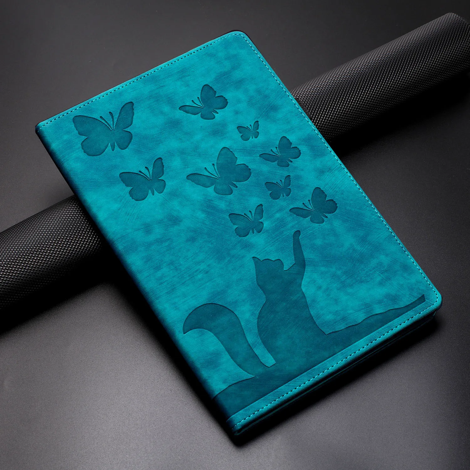 Embossed Butterfly Flip Tablet Case For iPad Mini 1/2/3/4/5 iPad 5/6/7/9.7/Air2 Air3 Auto Wake Smart Cover iPad 11 2021 Funda