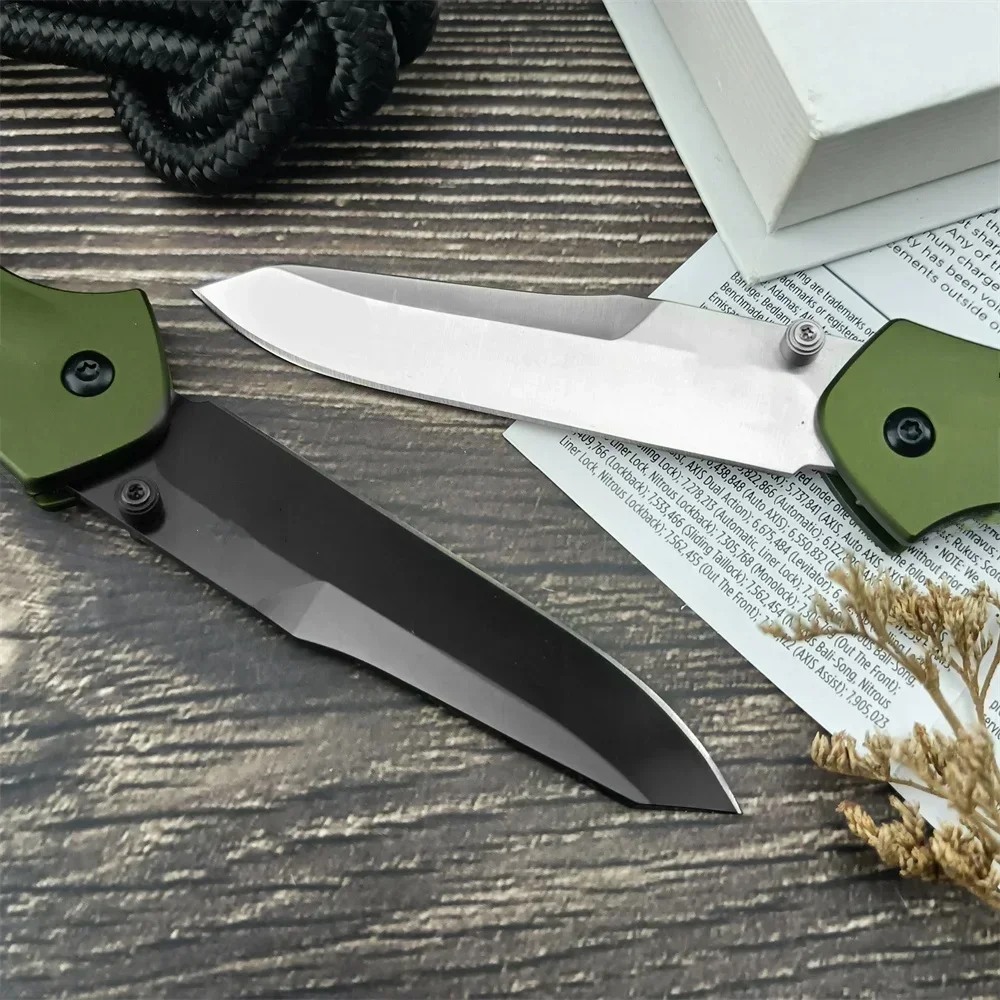 Folding Knife BM 940 Assist Open D2 Blade Aluminum Alloy Handle Outdoor Hunting Camping Knife Tactical Military Tools