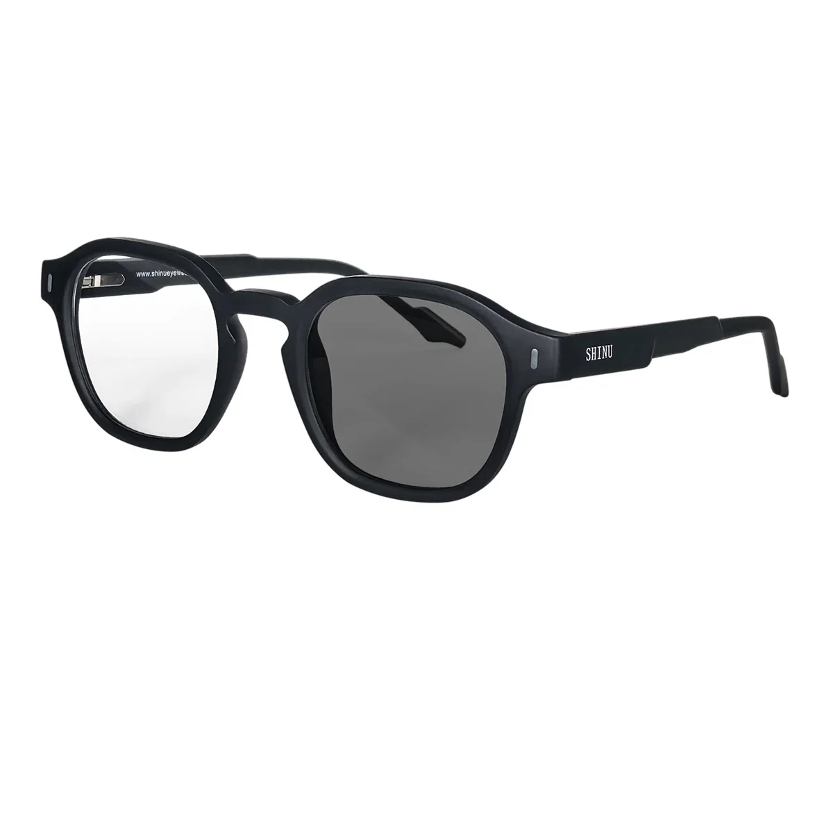 SHINU Progressive Multifocal Photochromic Adaptive Lenses Glasses for Reading Computer and Distance Vision No-line Progressive