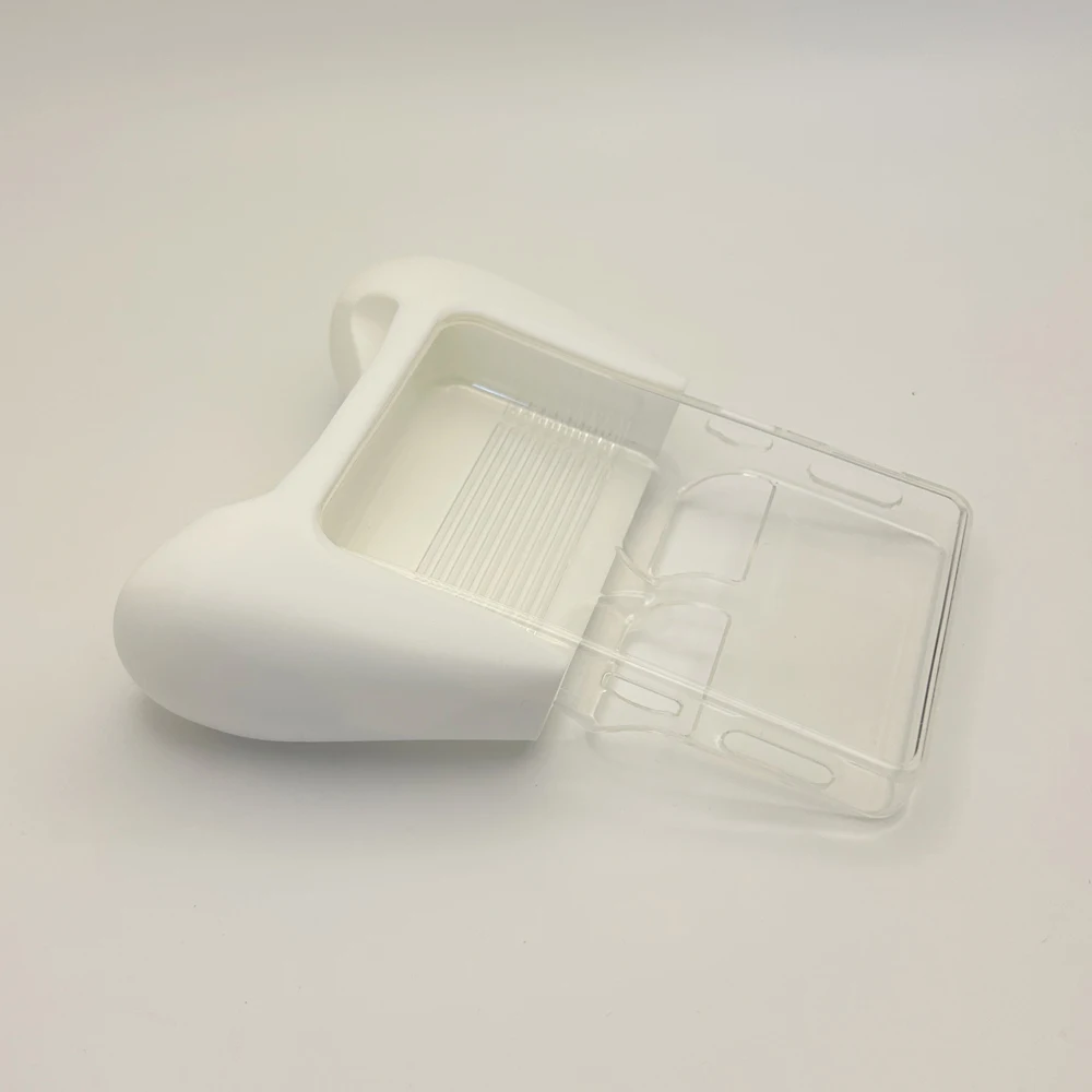 TPU Case and Grip Set for R36S Game Console Soft Protective Shell R36S Case With Grip Ergonomic Accessories 3D Grip