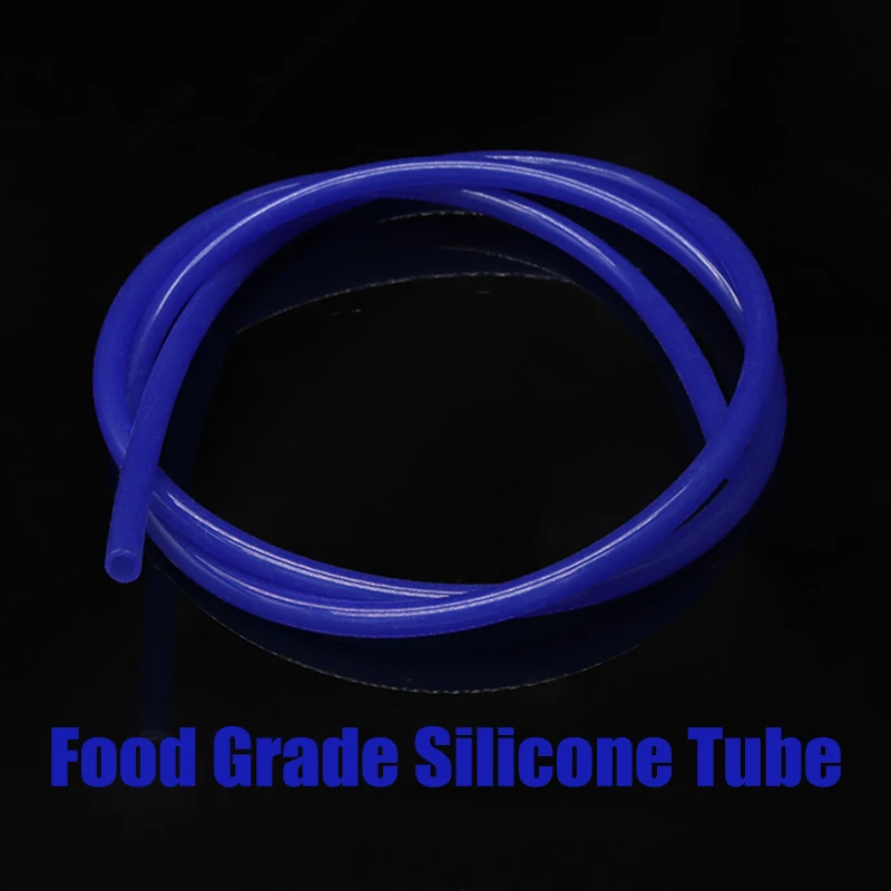 1/5/10M Food Grade Blue Silicone Rubber Hose ID 0.5 1 2 3 4 5 6 7 8 9 10 12 14 16 18 20 25 32 mm Flexible Nontoxic Silicone Tube