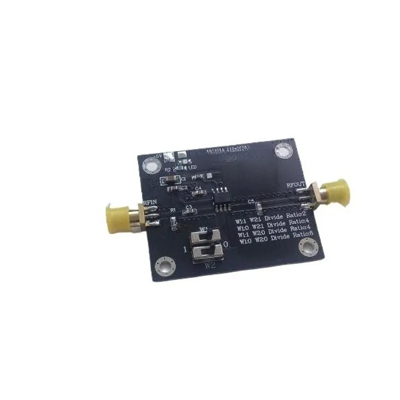 For two-way, four-way, eight-way, prescaler, microwave divider 1.1G frequency division