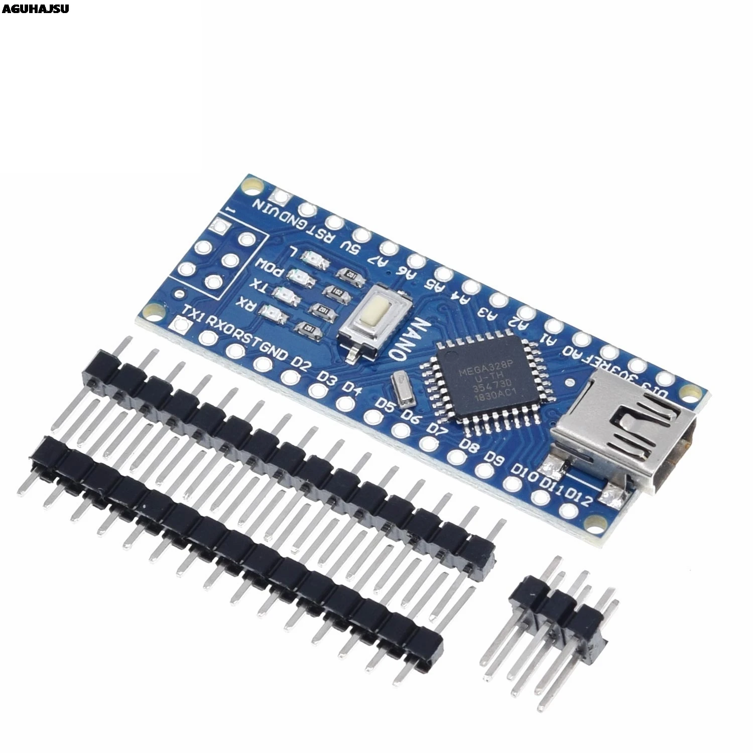 Nano 1PCS Mini USB With the bootloader Nano 3.0 controller compatible for arduino CH340 USB driver 16Mhz NANO V3.0 Atmega328