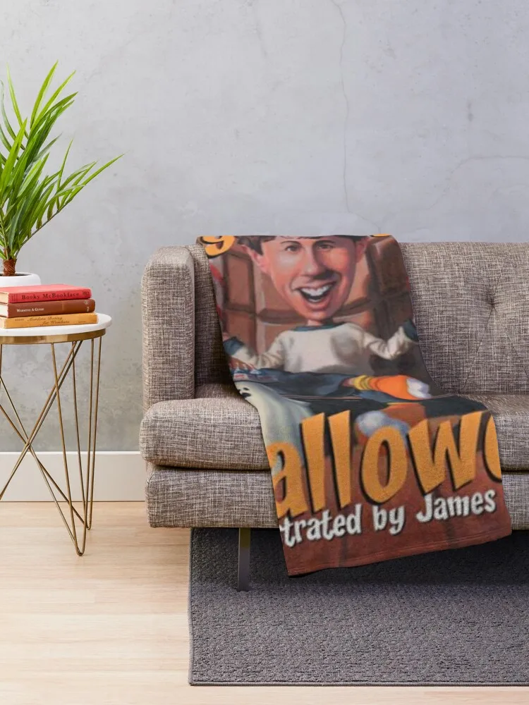 Jerry Seinfeld Halloween Kindle Edition Throw Blanket Personalized Gift Decorative Sofa Summer Beddings Blankets