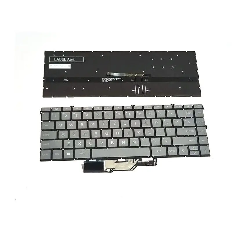 New Laptop For HP Envy 15-FE 15-FE0013DX 15-FH 15-FH0013DX TPN-C165 US Backlit Keyboard