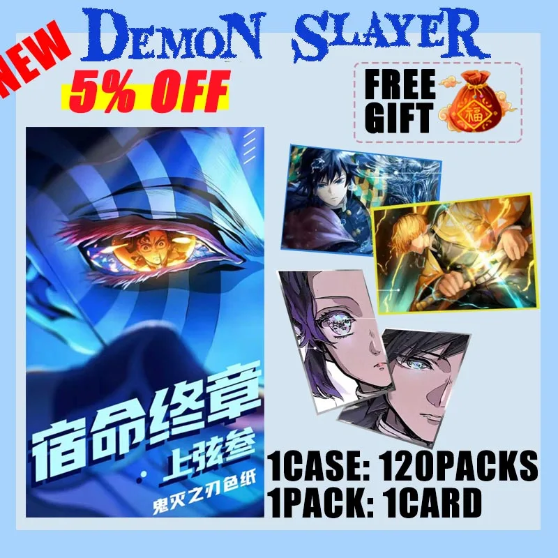 

2025 Newest Wholesales Demon Slayer Infinite City Arc Collection Card Maka Culture CTG Sexy Anime Girl Trading CCG TCG Chris