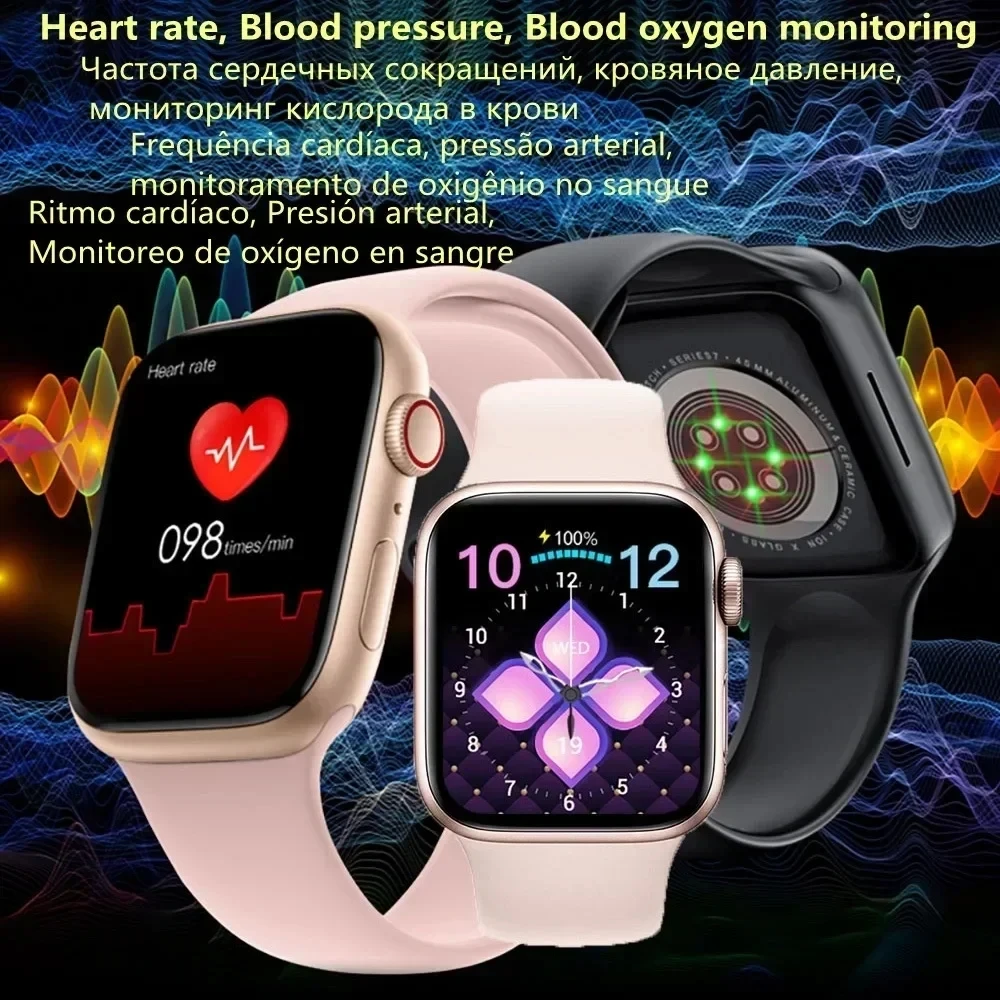 2025 جديد ساعة ذكية جهاز تعقب للياقة البدنية مخصص الهاتفي الرد على المكالمات الرياضة Smartwatch الرجال النساء هدية لابل الهاتف PK IWO 27X8 T500