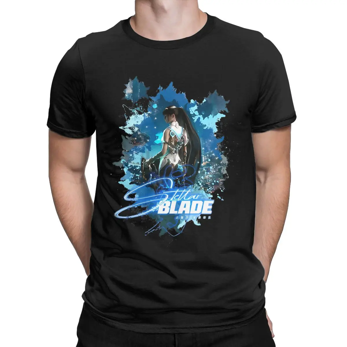 All Seasons Men Women Stellar Blade Eve Game T Shirt Outfit gaming 100% Cotton Tops T-shirt Fashion Tee Shirt