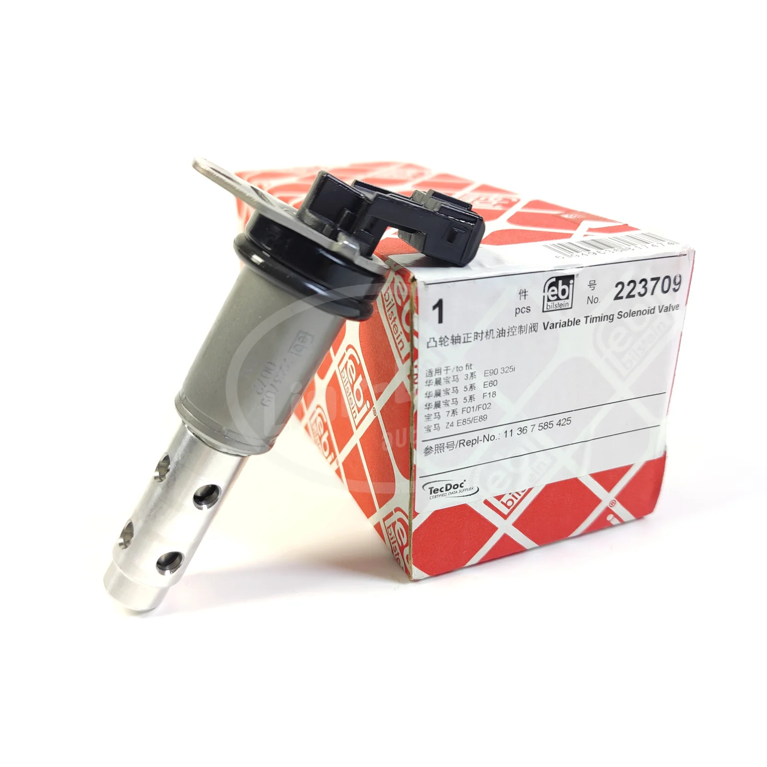 FEBI Solenoid Valve 11367585425 for BMW N52 N53 N54 E60 E90 328i 323i 325i