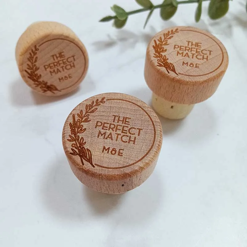 Rolhas de garrafas de vinho personalizadas, presente de festa de chá de bebê de casamento para convidados, plugue de garrafa de vinho champanhe personalizado, cortiça de vinho a granel