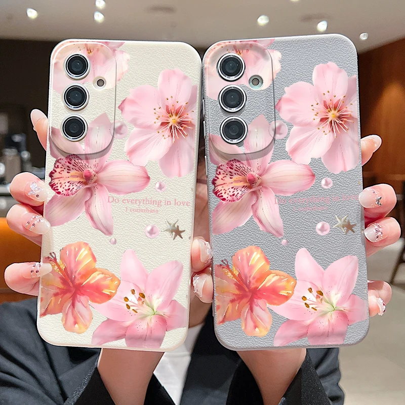 حافظة لهاتف سامسونج جالاكسي A56 A36 A26 A16 5G A17 A55 A35 A15 A54 S21 FE S22 S23 S24 Plus S25 Ultra S25 Edge Capa