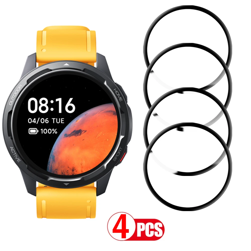 For Xiaomi Watch S1 Active S1 Pro S1 Soft Screen Protector HD Protective Film For Mi S1/S1Pro/S1 Active Smartwatch Screen Guard