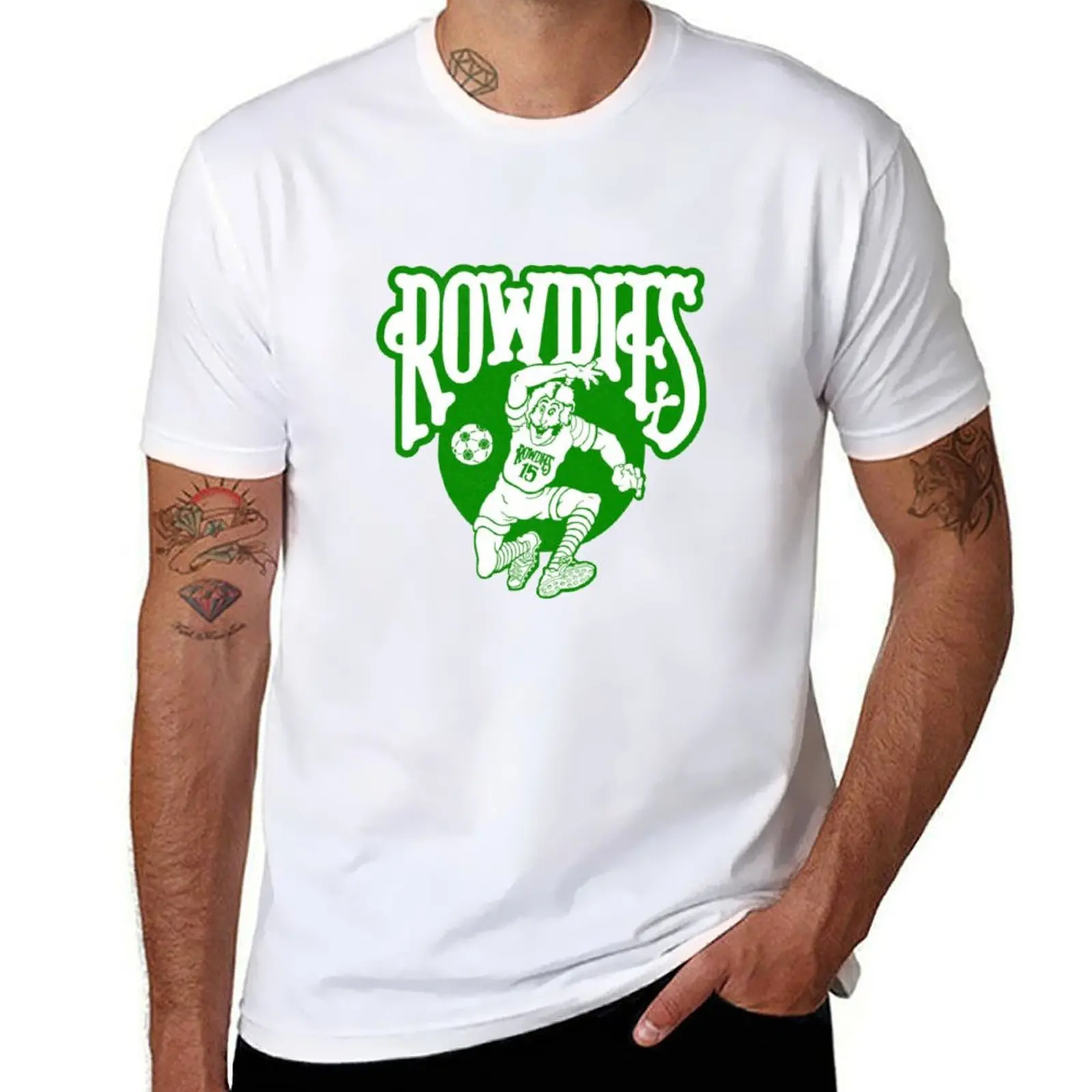 Tampa Bay Rowdies North American Soccer League (NASL) Vintage Logo T-Shirt Luxury man mens t shirts top quality