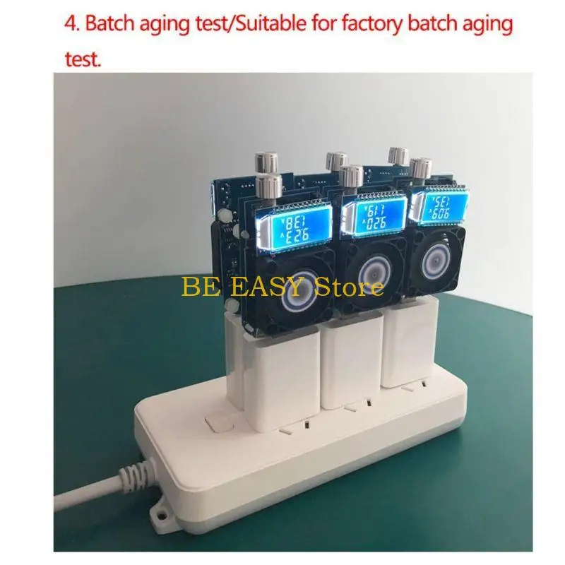 E28F USB Intelligent Trigger Electronic Load Fast Tester Support QC2.0 C3.0/