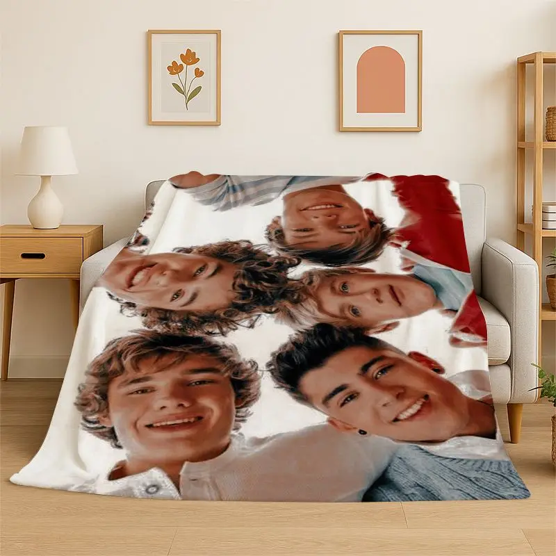 Popular One D-Direction Singer 1D Soft Flannel Throw Blanket,Warm Cozy Blanket for Bed,Couch,Sofa,Bedroom,Living Room,Travel