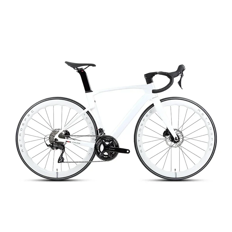 Electronic Transmission Windbreaking Racing Carbon Road Bike Hydraulic disc brakes EDS TX-13/24/28S Wireless