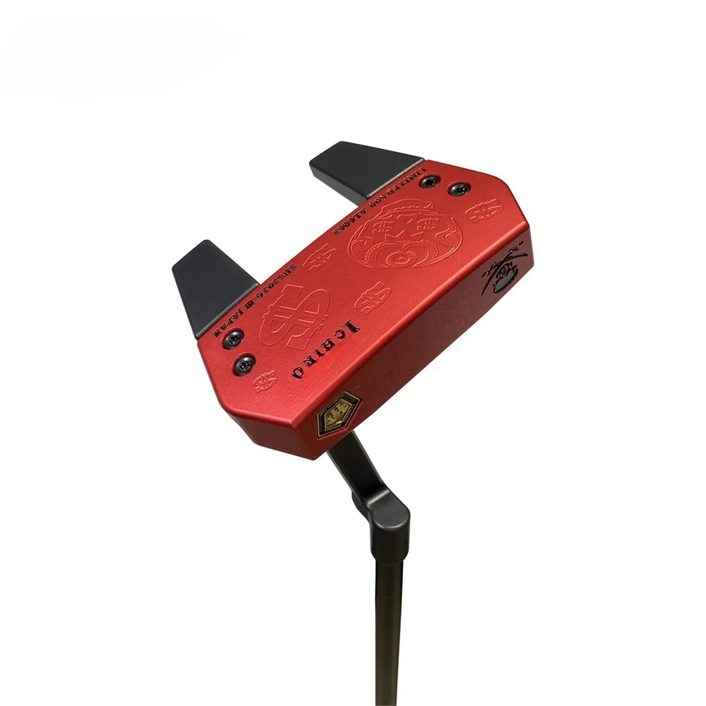 Brand New  golf putter I.H.A G-III red / black   putter length 32,,33,34,35,36inch stainless   Steel Shaft