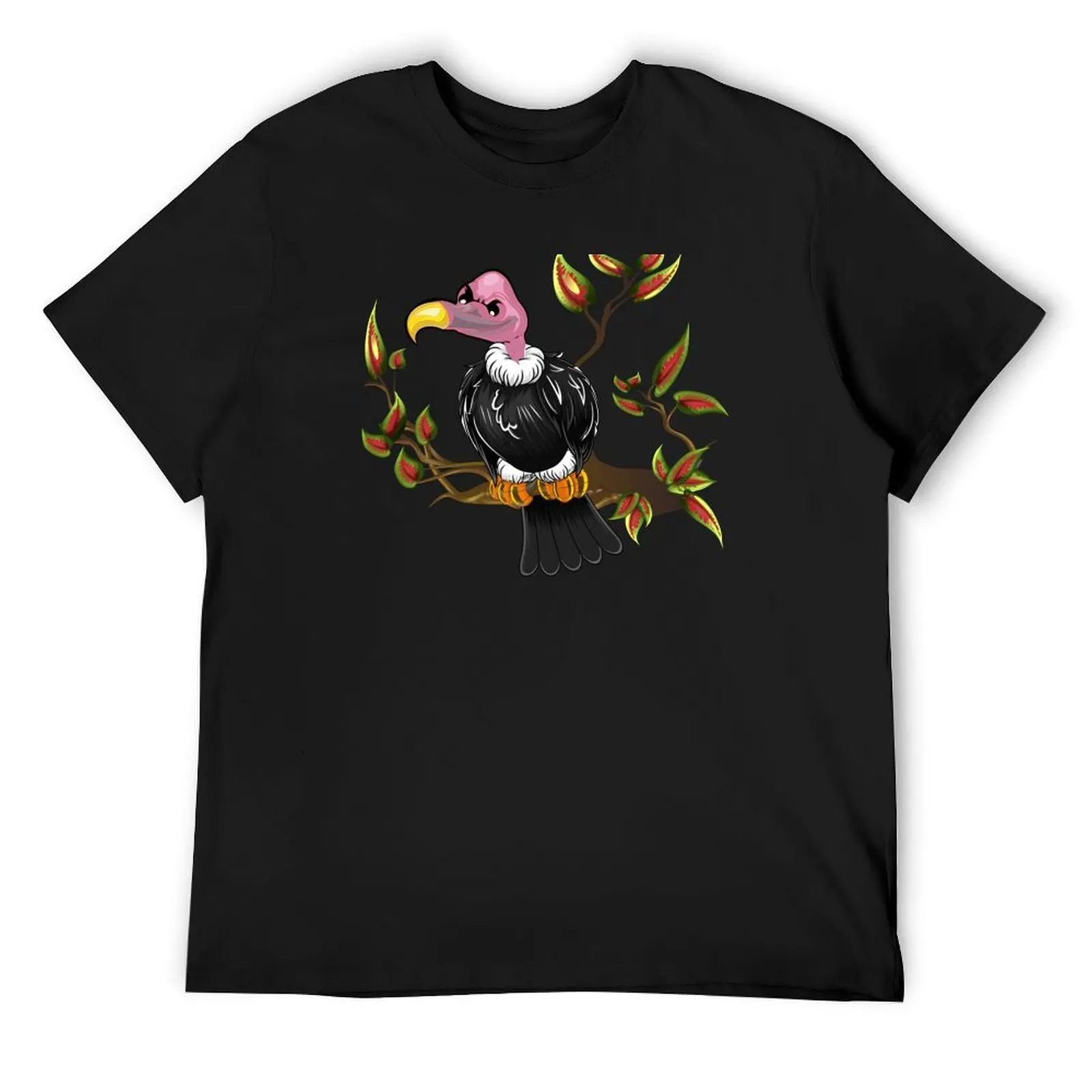 

Vulture Cartoon T-Shirt summer clothes anime t shirts korean fashion sweat shirts, men