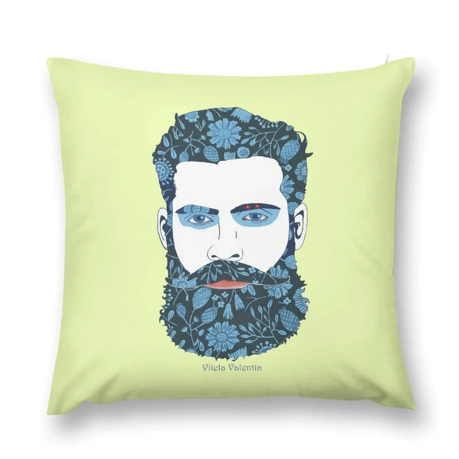 Beard Power Throw Pillow Luxury Pillow Case Covers For Sofas pillow