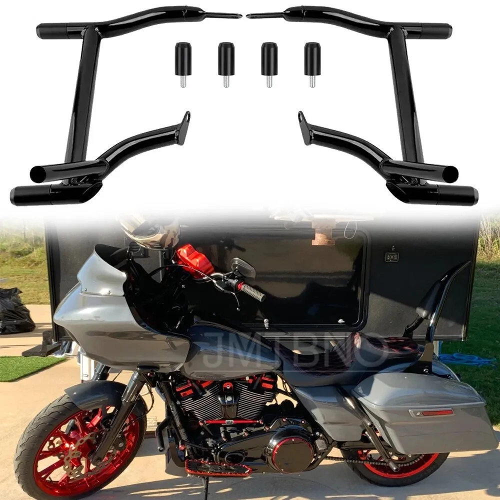

Saddlebag Guard Crash Bars For Harley Touring Street Glide Road Glide 2009-2025