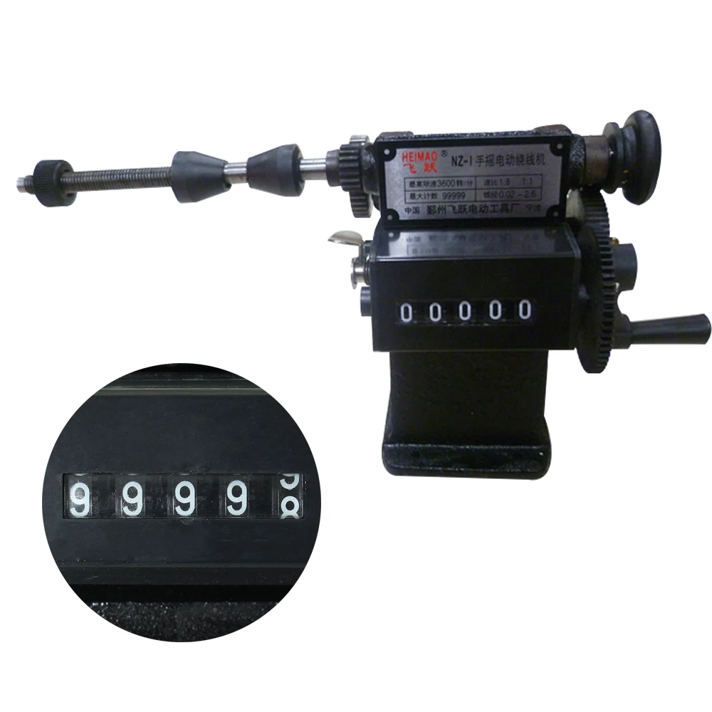 

Gumball Vending Machine Coil Counting and Winding, Cast Iron Frame, 0-99999 Count, Max Diameter 150mm, Steel Gear, Fishing Line