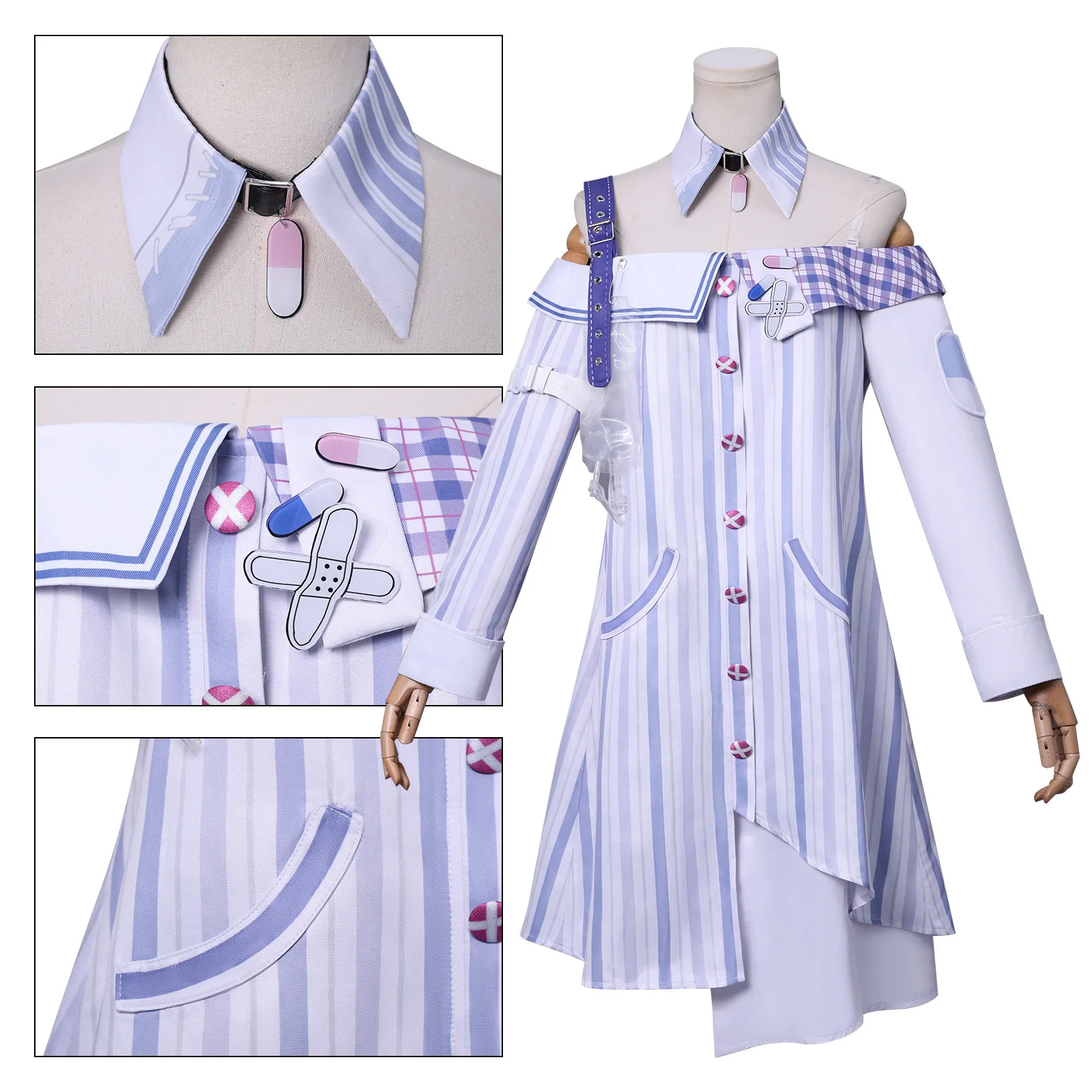 Infinity Nikki Patient Gown La - Party Games Lab recension och pris