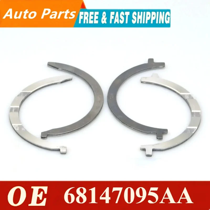 4 Pcs Crankshaft Thrust Bearing Fit For Jeep Grand Cherokee WK 3.0L 2011-2021 Crankshaft Parts 68147095AA