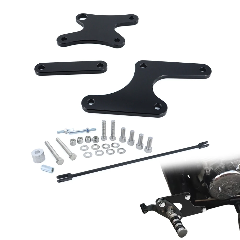 

Fit For Honda Shadow VLX 600 1988-2005 2006 2007 Motorcycle Aluminum 4" Forward Control Footrest Extension Foot Pegs Rear Set