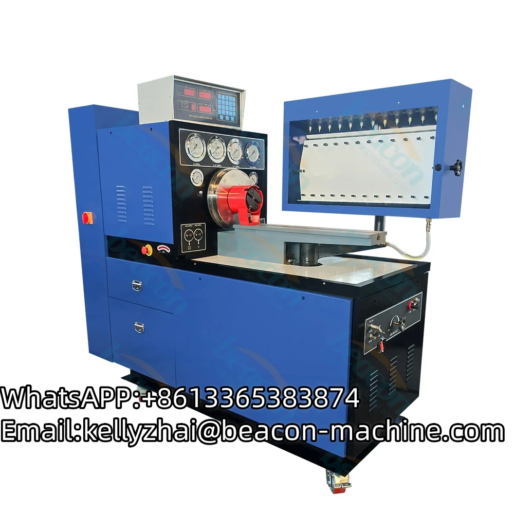 

Beacon 12PSB-E Automatic Diesel Fuel Injection Pump Test Bench 220V 1-Year Warranty for Oil Equipment Testing