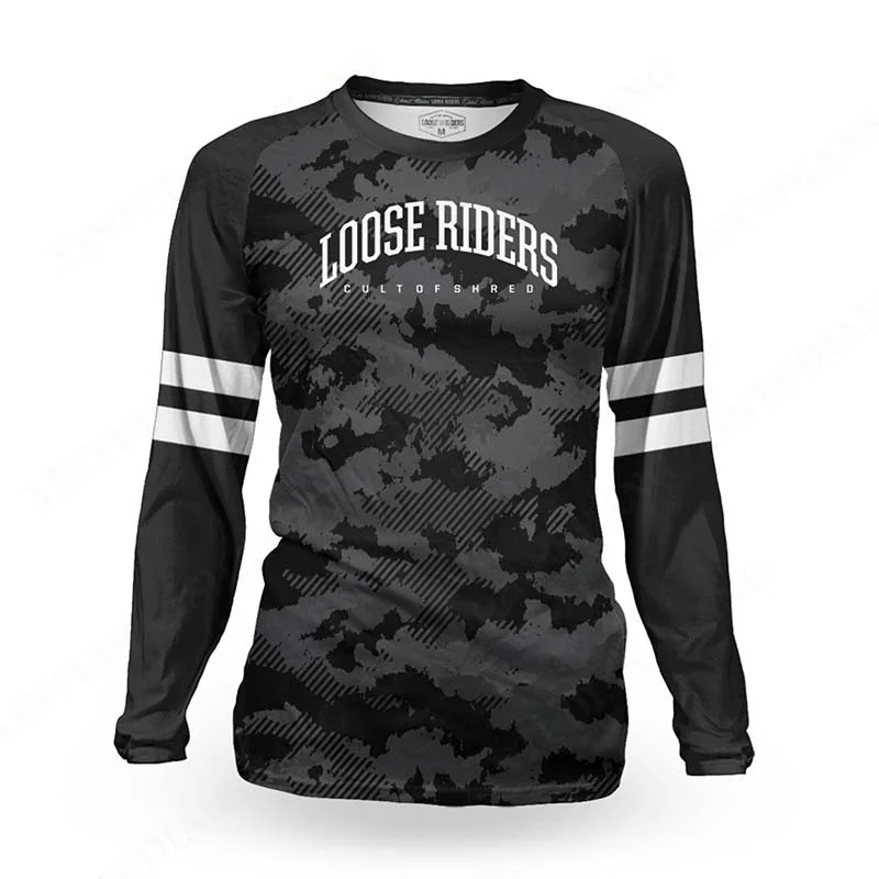 2023 Women's Loose Rider jersey MX MTB mountain bike long-sleeved shirt cross-country DH motorcycle endurance race jersey