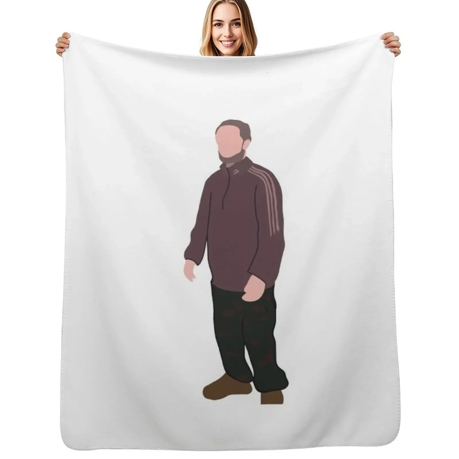 

rob Throw Blanket Custom Single valentine gift ideas christmas gifts Blanket
