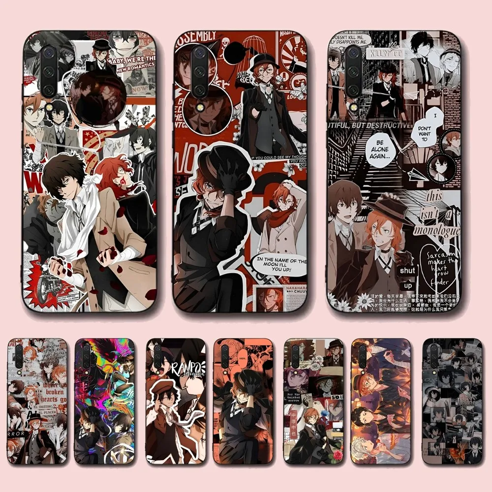 

Bungou Stray Dogs Phone Case For Xiaomi Mi 5X 8 9 10 11 12 lite pro 10T PocoX3pro PocoM3 Note 10 pro lite