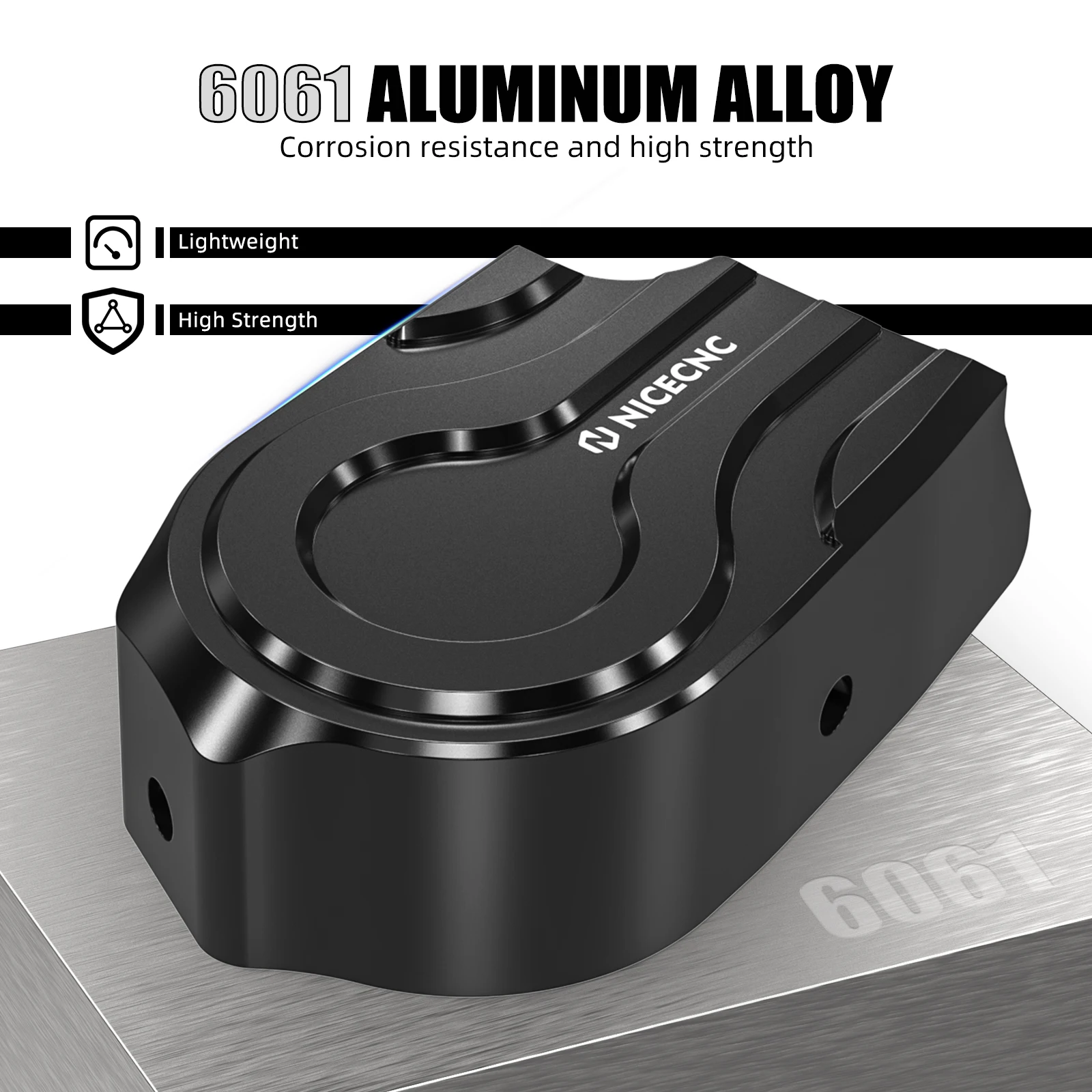 NICECNC غطاء رفرف عادم الدراجة النارية لسيارات BMW R1250GS R 1250 GS 2019-2023 2022 2021 2020 NineT BMW R1250GS ملحقات #4