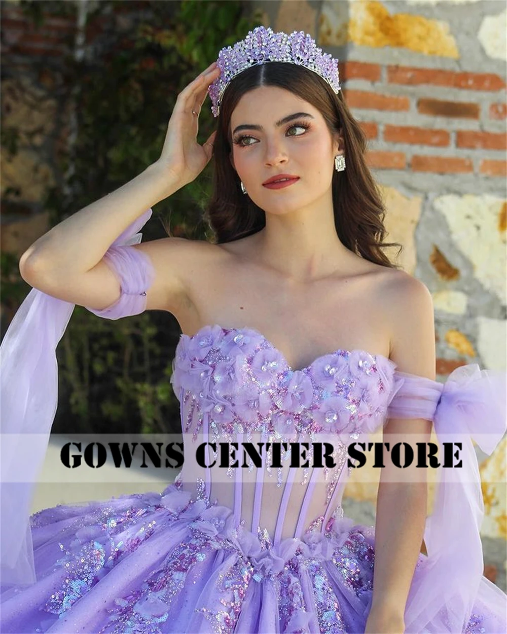 Terrific CAN ac-Robe de RhQuinceanera, appliques en dentelle, hors de l'arc initié, robe de princesse Sweet 15, corset, robe éducative