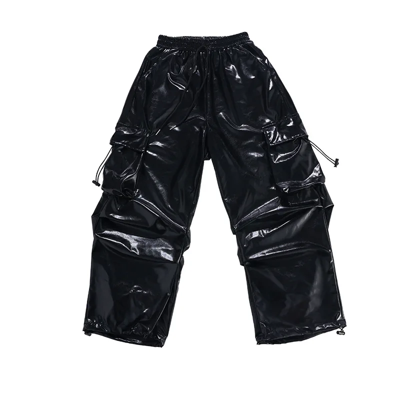 Trajes de desempenho de dança jazz para meninas, trajes de dança de rua infantil, conjuntos de pista de palco de grupo de meninas de hip-hop